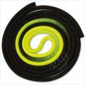 Gymnastic rope Venturelli color Black-Neon Yellow Article PLDD-8002
