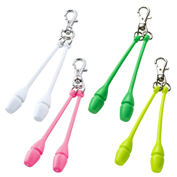 Брелок Chacott мини Булавы цвет Розовый