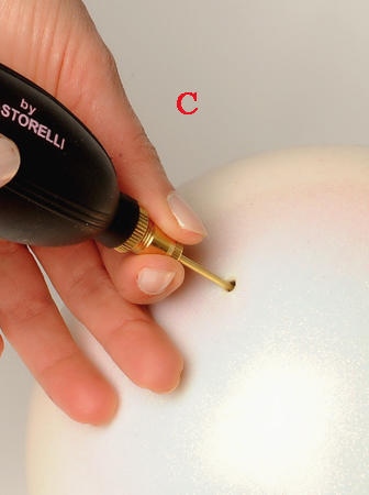 Компактный Насос для мяча Pastorelli длина 15 см Артикул 02245-3