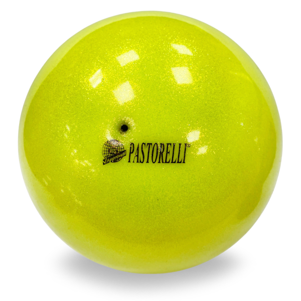 М'яч 18 см Pastorelli HV колір Жовтий FIG Артикул 00025