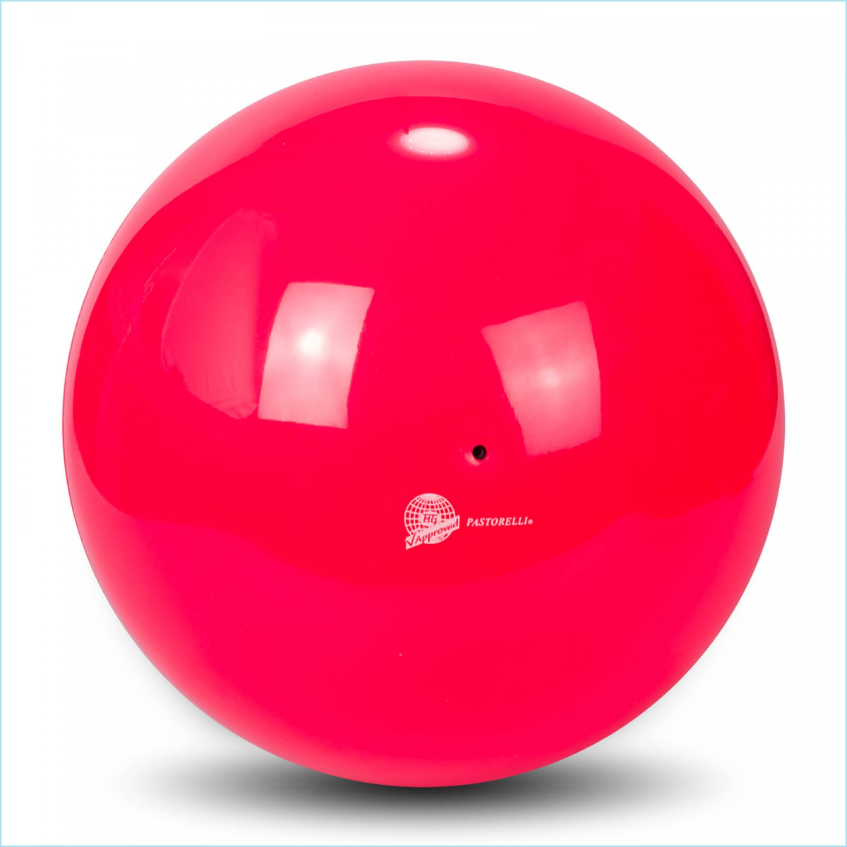 Мяч 18 см Pastorelli NEW GENERATION цвет Коралловый Артикул 03910