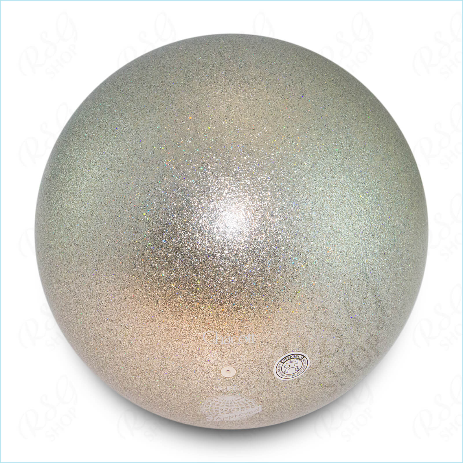 Мяч 18,5 см Chacott Jewelry цвет Серебряный (Silver) Артикул 598