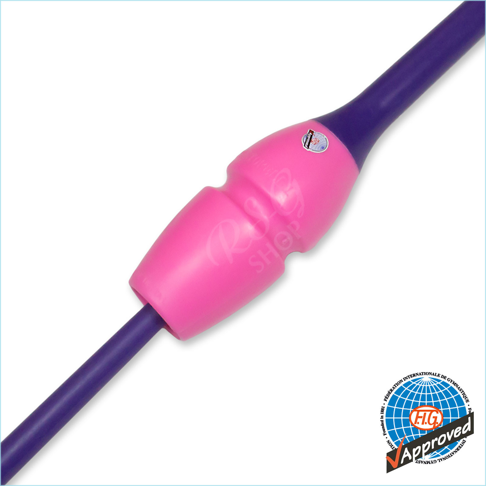 Булавы 45 см Pastorelli цвет Розовый-Фиолетовый Артикул 02621