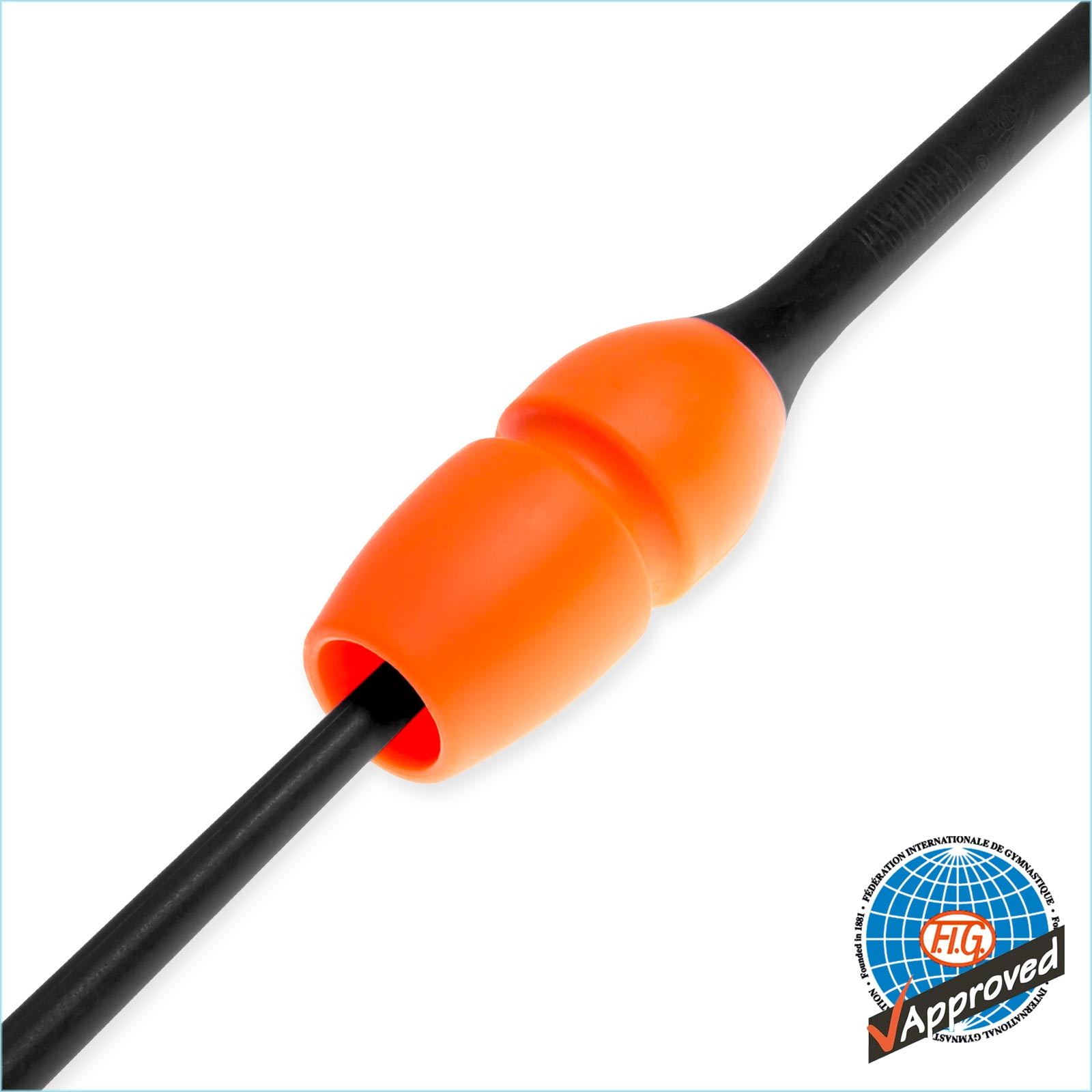 Булавы 45 см Pastorelli цвет Оранжевый-Черный Артикул 02902