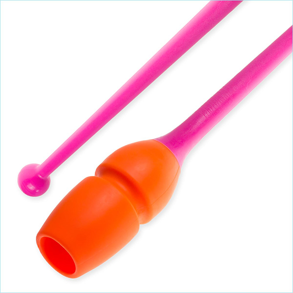 Булави 41 см Pastorelli колір Помаранчевий-Рожевий Артикул 03643