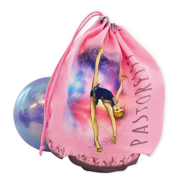 Чохол для м'яча Pastorelli з малюнком колір Рожевий Артикул 03720