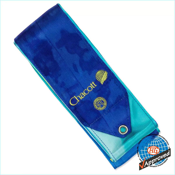 Гимнастическая лента 5м Chacott цвет Синий Кобальт (Cobalt Blue) 228