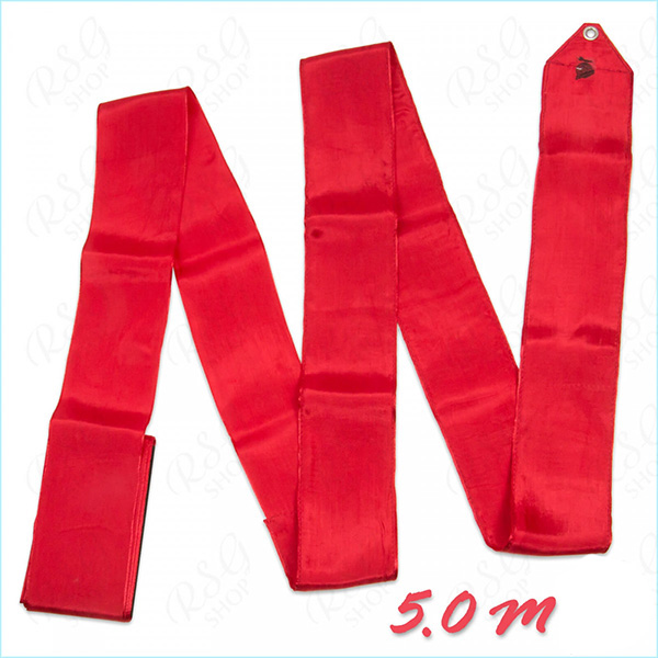Гимнастическая лента 5м Venturelli цвет Красный Артикул 516-016