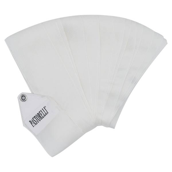 Гимнастическая лента 4 м Pastorelli цвет Белый Артикул 00057