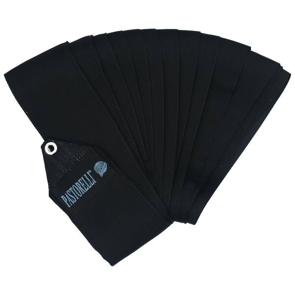 Гимнастическая лента 6 м Pastorelli цвет Черный Артикул 00068