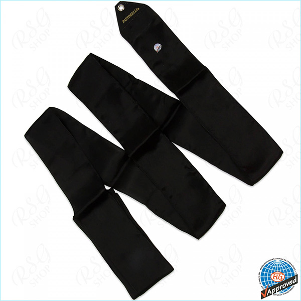 Гимнастическая лента 6 м Pastorelli цвет Черный Артикул 00068