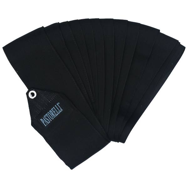 Гимнастическая лента 4 м Pastorelli цвет Черный Артикул 00069