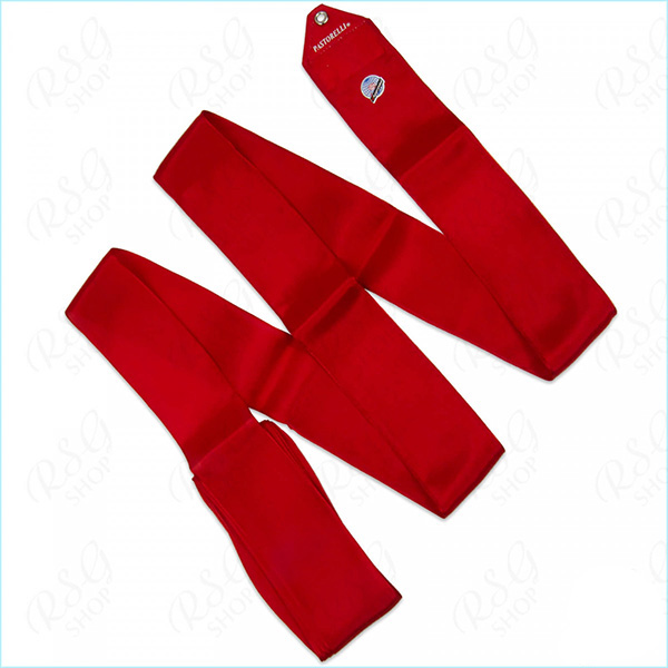 Гімнастична стрічка 5 м Pastorelli колір Червоний Артикул 00088