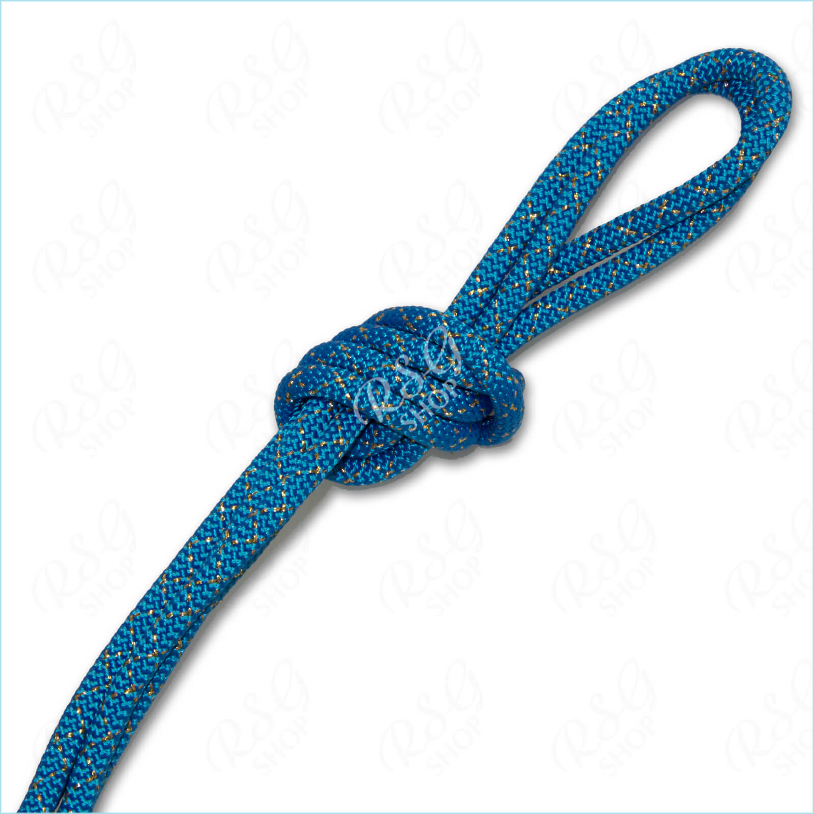 Скакалка Pastorelli Metal колір Блакитний-Золотий Артикул 00123