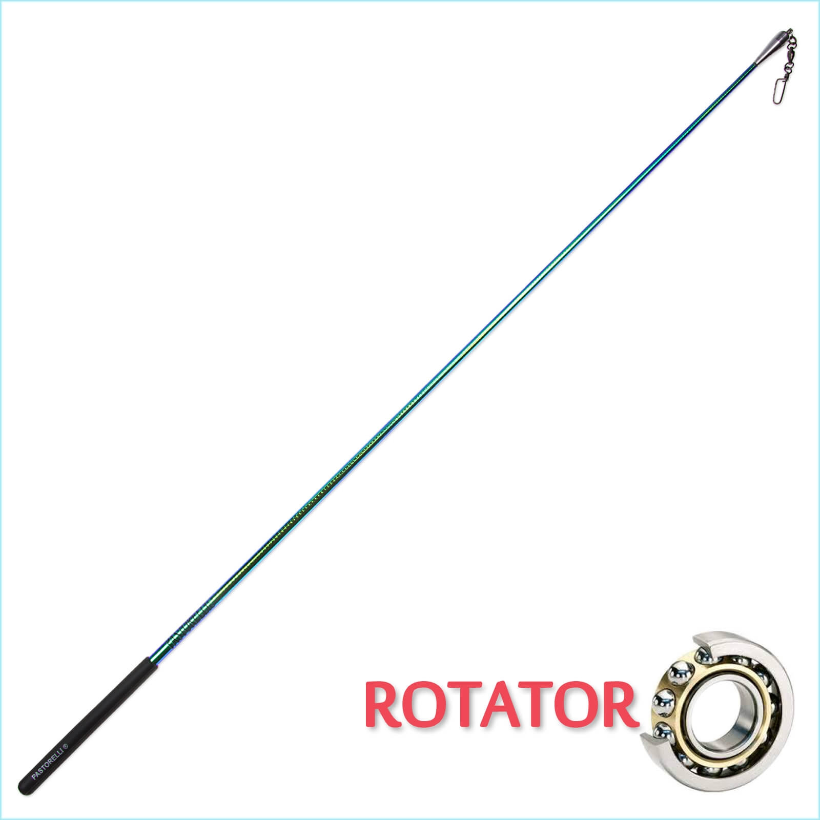 Палочка 60 см Pastorelli Rotator цвет Сине-Зелёный-Черный Артикул 03887