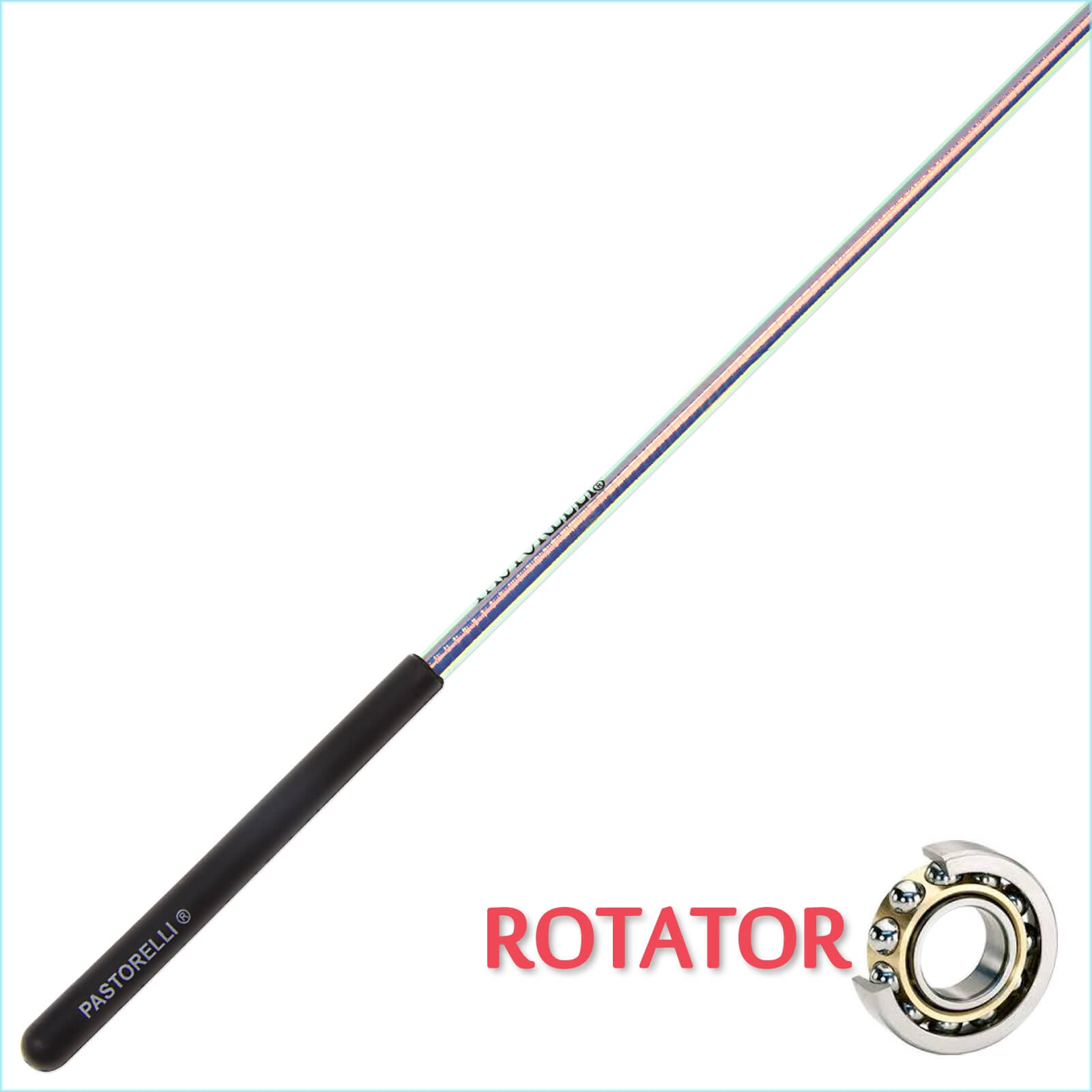 Палочка 60 см Pastorelli Rotator цвет Голубой-Черный Артикул 03891