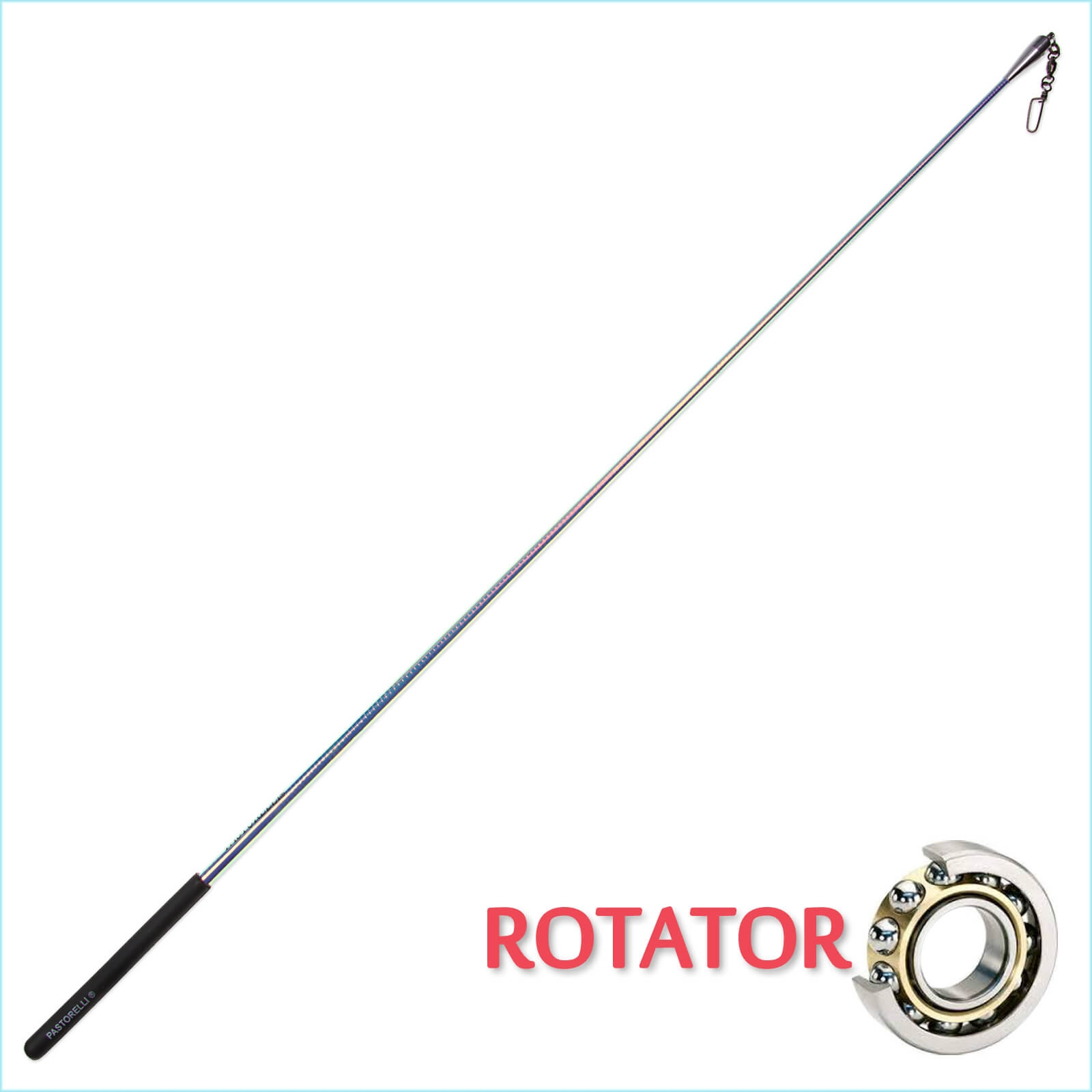 Палочка 60 см Pastorelli Rotator цвет Голубой-Черный Артикул 03891