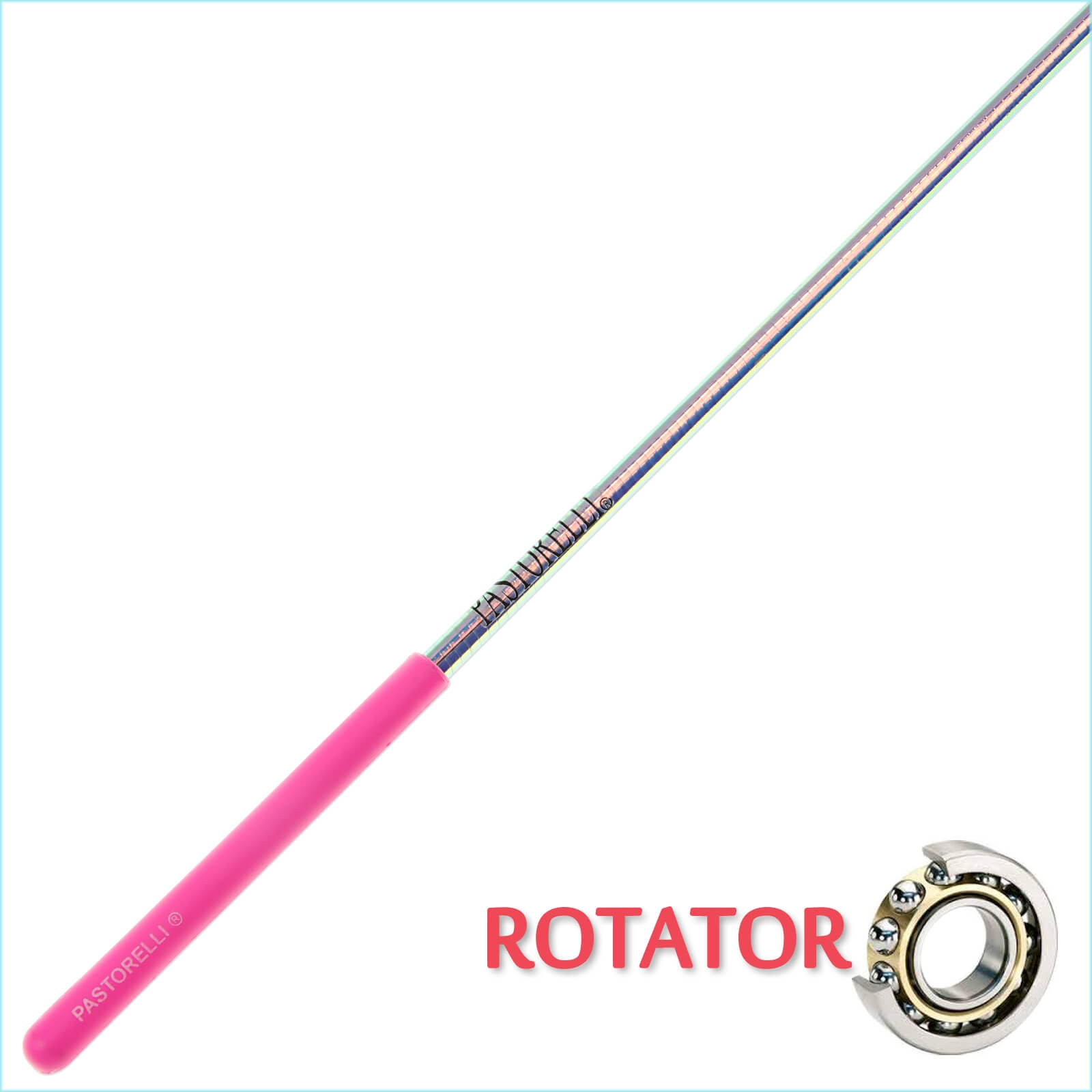 Палочка 60 см Pastorelli Rotator цвет Голубой-Розовый Артикул 03892