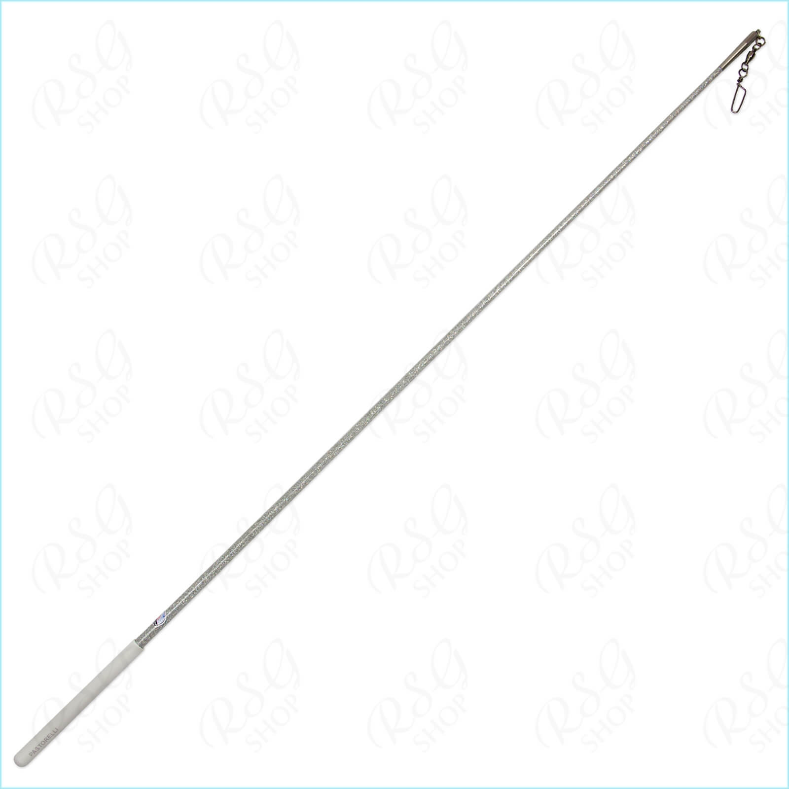 Палочка 60 см Pastorelli Glitter цвет Серебряный-Белый Артикул 02035