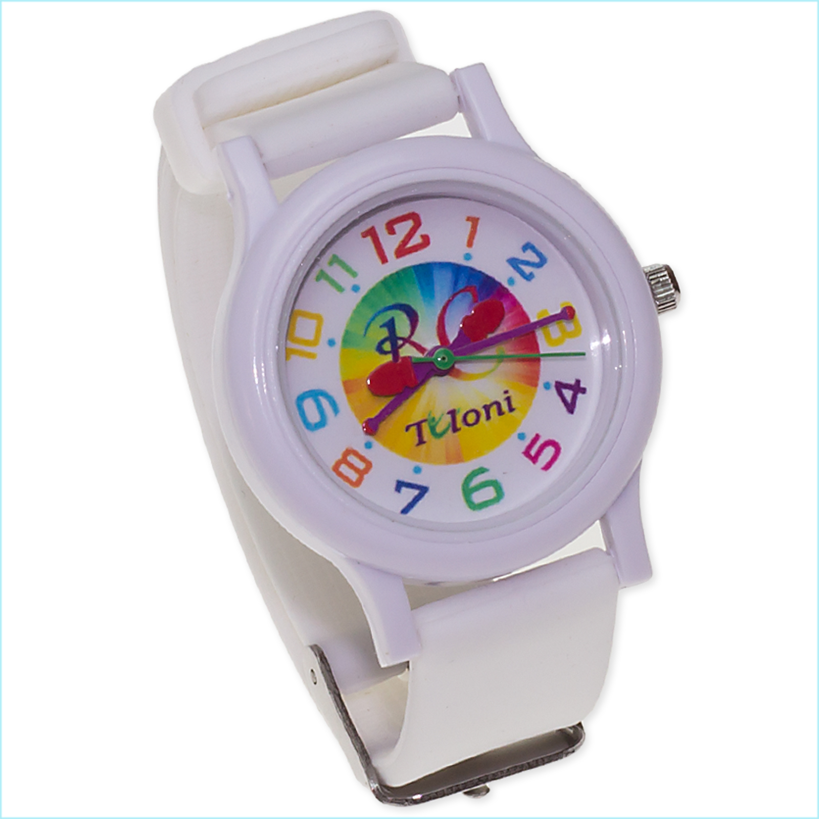 Часы Tuloni модель#3 ремешок#1 цвет Белый Артикул T0203-1W