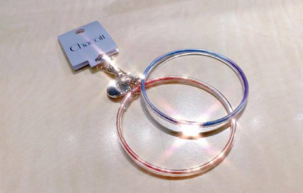 Брелок Chacott мини Обручи цвет Красный Помидор Артикул 351