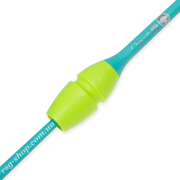 Булавы 41 cм Chacott цвет Желтый-Мятный Артикул 41-334