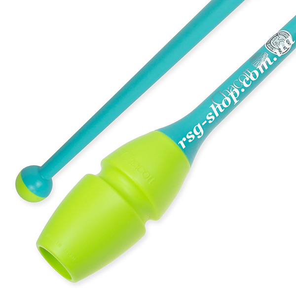 Булавы 41 cм Chacott цвет Желтый-Мятный Артикул 41-334