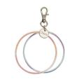 Key Ring Chacott mini Hoops color Tomato Red Article 351