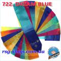 Гимнастическая лента 6 м Chacott цвет Голубая Мечта (Dream Blue) Артикул 6-722