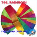 Гимнастическая лента 4 м Chacott цвет Радуга (Rainbow) Артикул 4-796